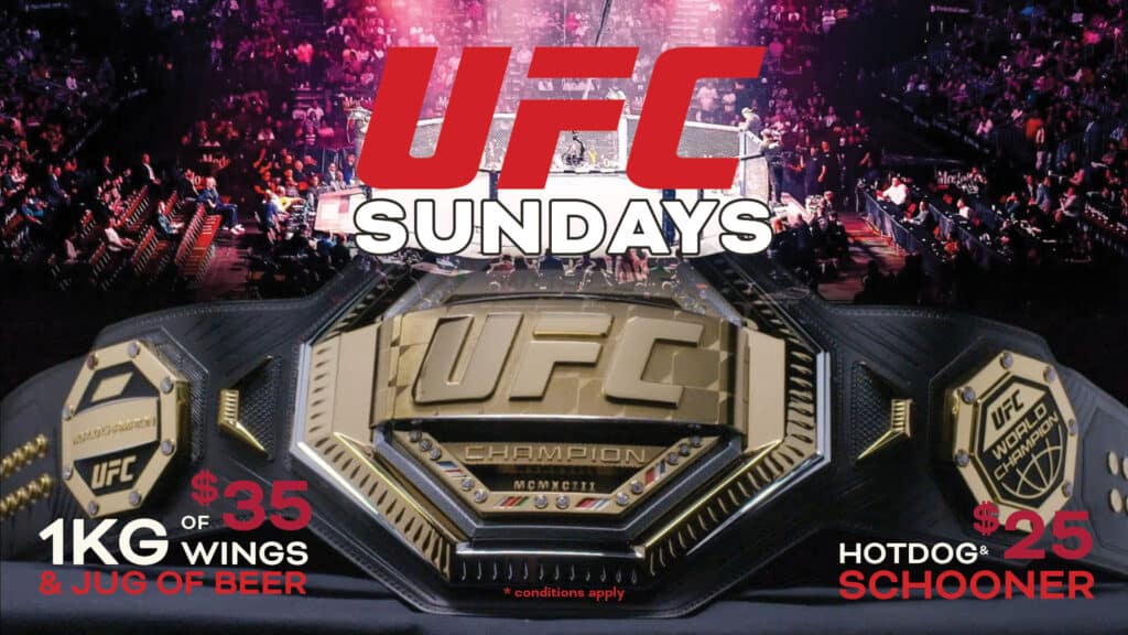 UFC Sundays promo