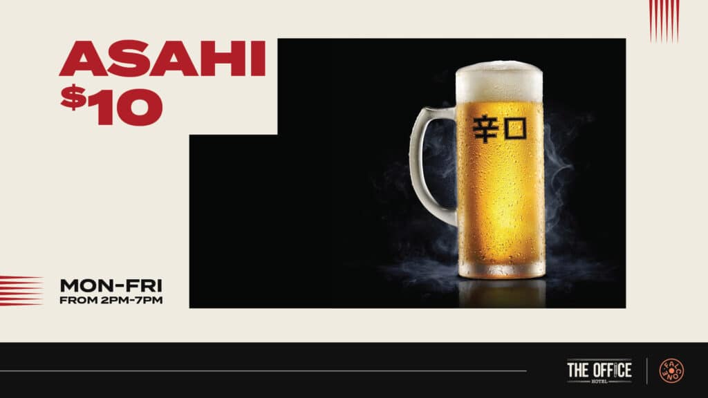 Asahi Pints promo