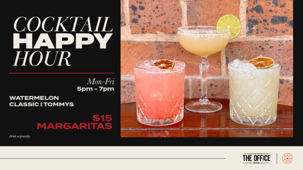 Cocktail Happy Hour promo