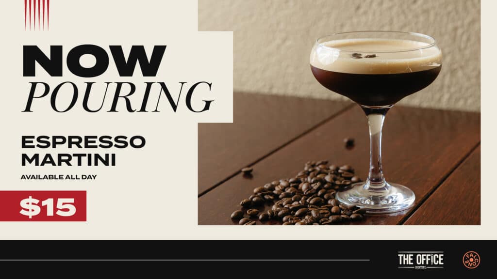 Espresso Martini promo