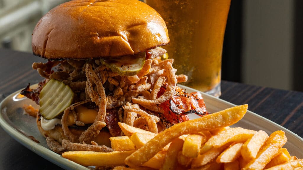 Western Bacon Beef Burger