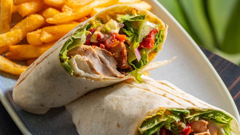 Peri Peri Chicken Wrap