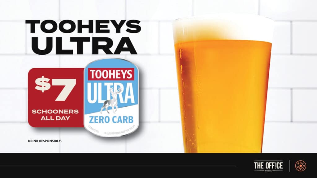 Tooheys Ultra beer of the month promo
