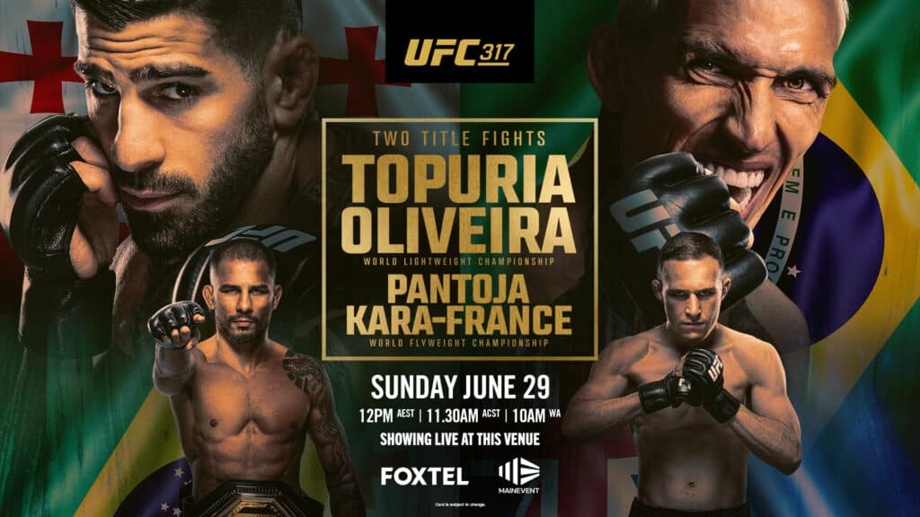 UFC 317 promo