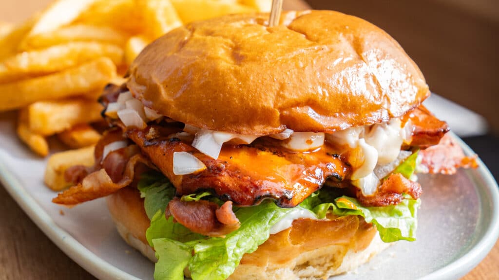 Spicy Buffalo BBQ Chicken Sandwich