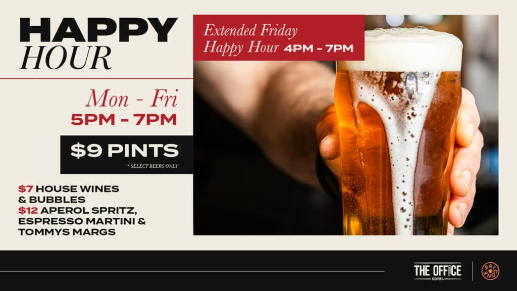 Happy Hour promo