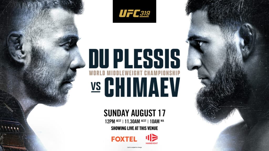 UFC 319 promo