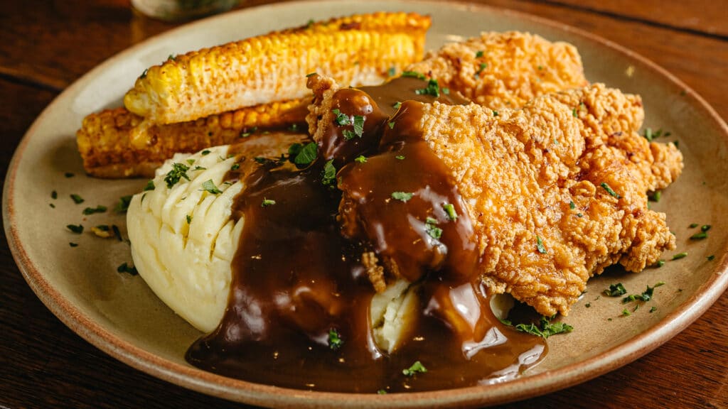 Southern Fried Chicken Dinner