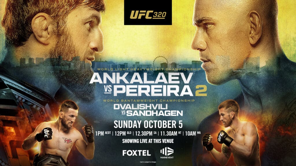 UFC 320 promo