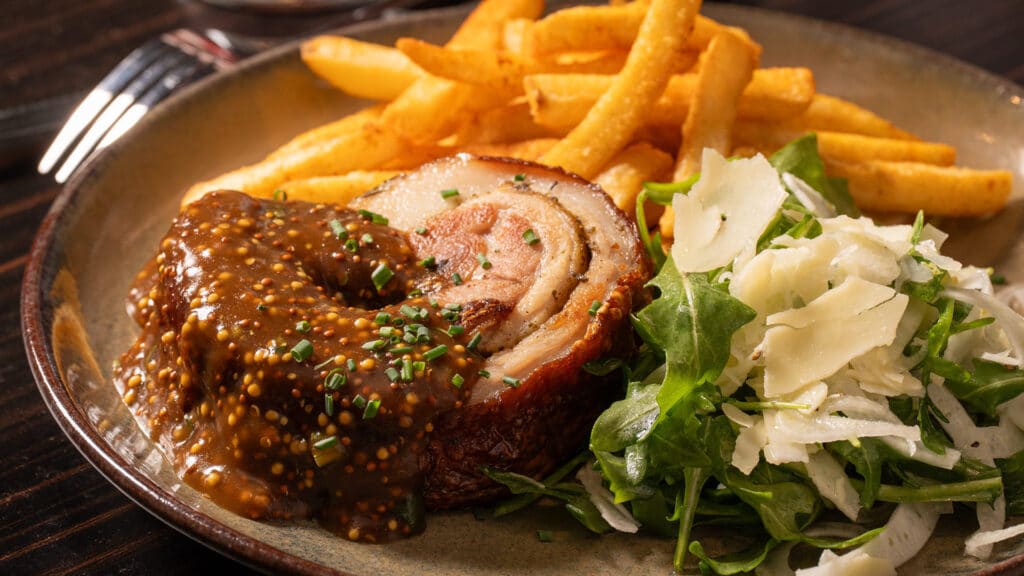 Roast Porchetta Dinner