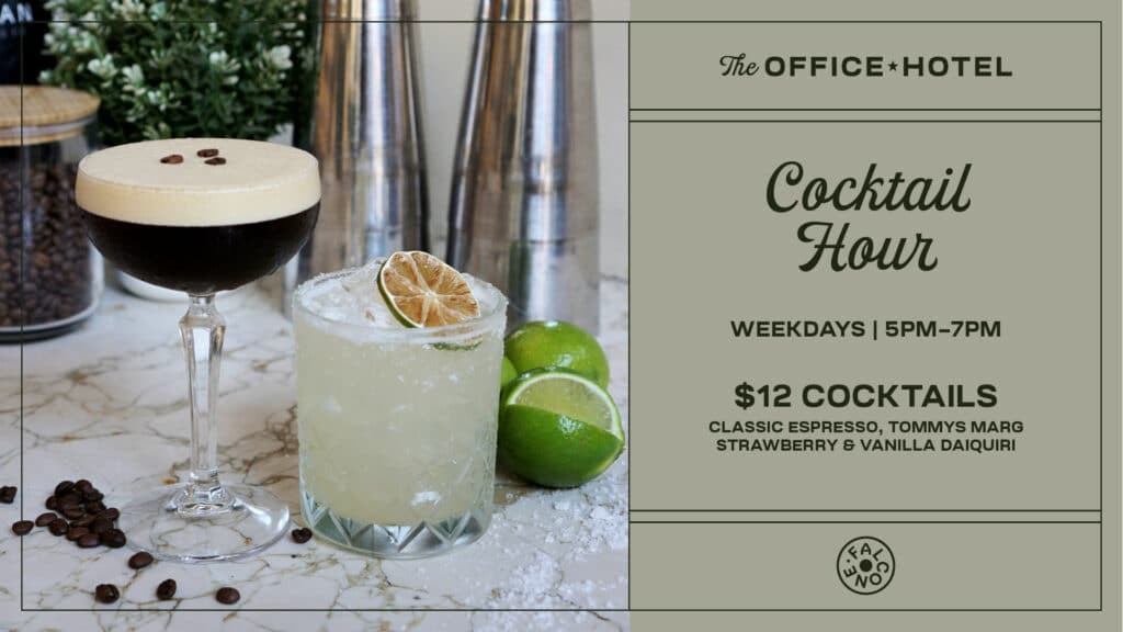 Cocktail Happy Hour promo