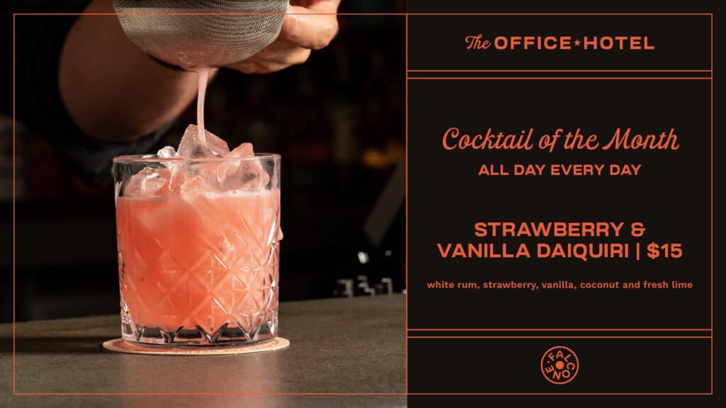 Cocktail of the month promo