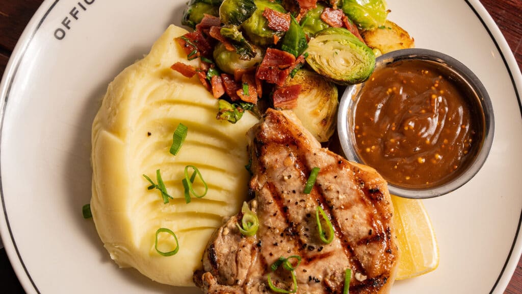 Grilled Pork Loin Chop