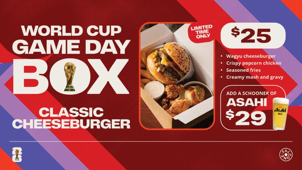 World cup food promo