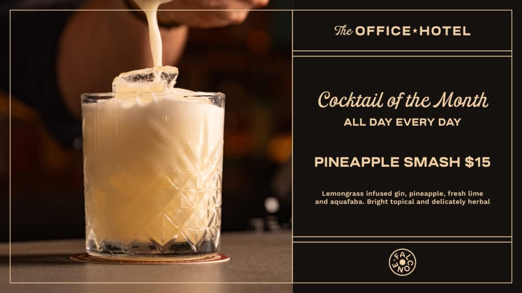 Cocktail of the month promo
