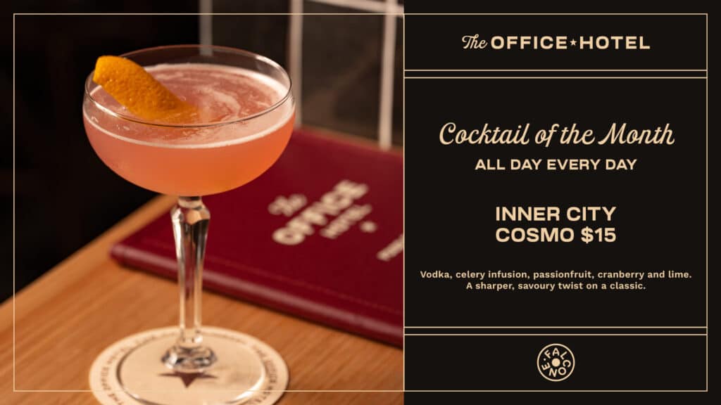 Cocktail of the month promo