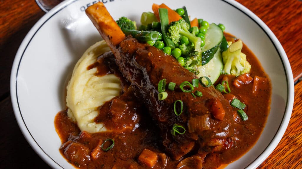 Stout Braised Lamb Shank