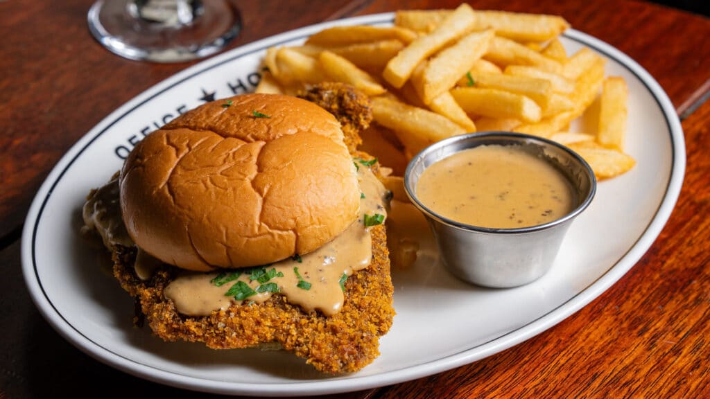 The Hot Mess Schnitty Burger