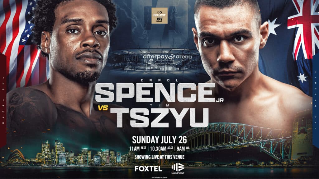 Tszyu vs Spence fight