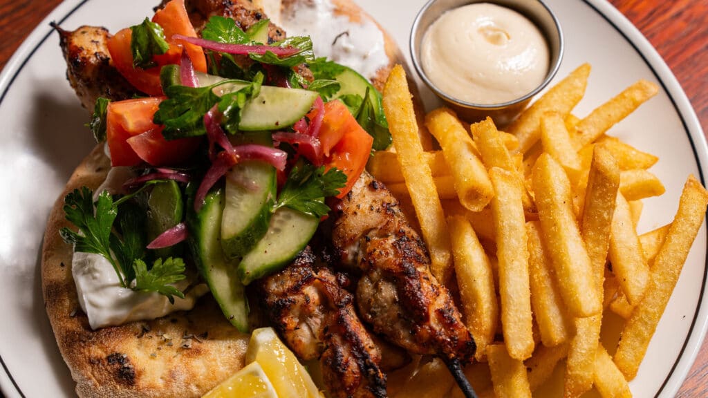 Grilled Chicken Souvlaki
